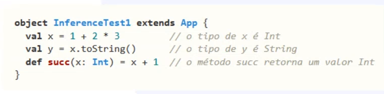 Exemplo de aplicação de Scala