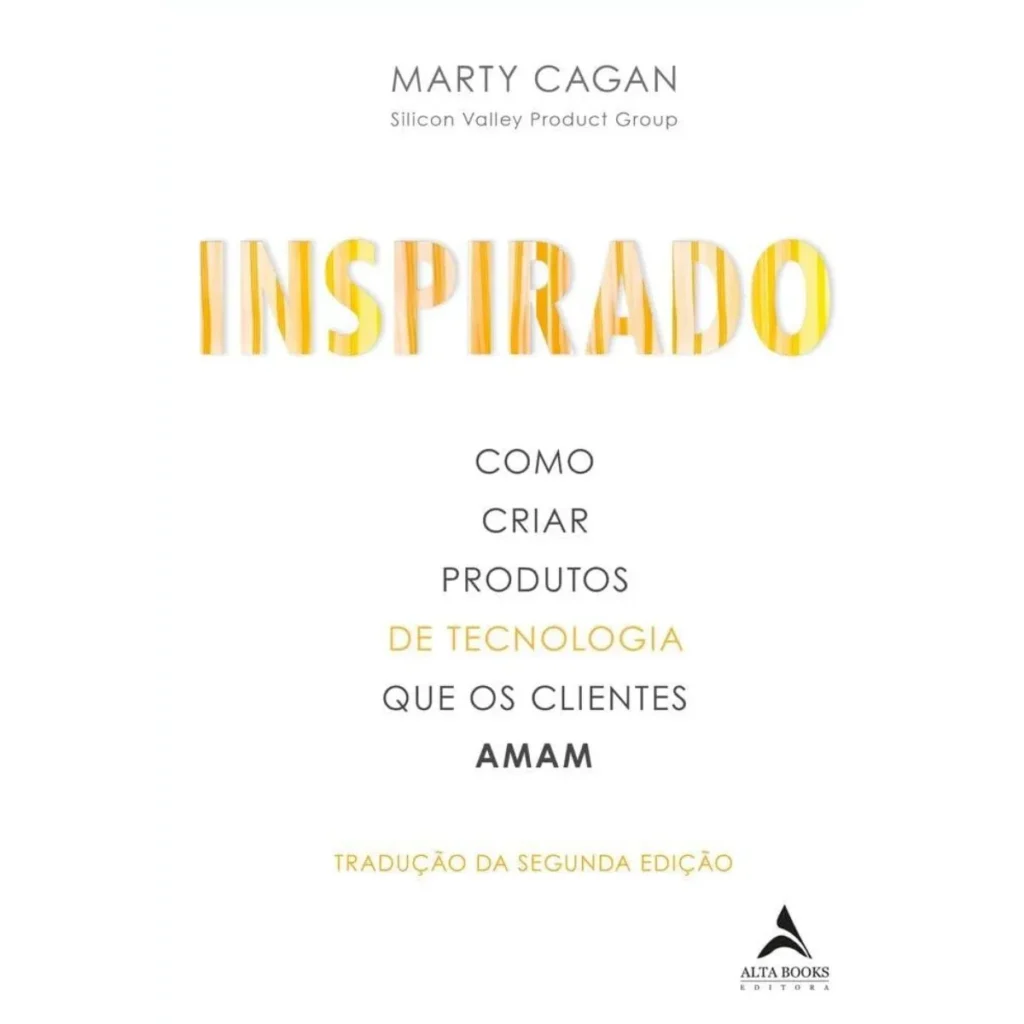 Capa do livro "Inspired" de Marty Cagan