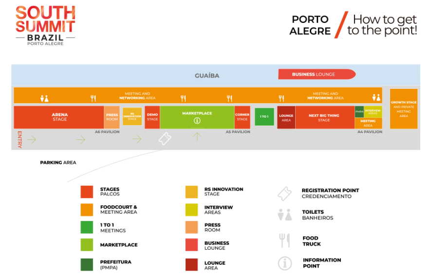 South Summit Brasil - Mapa - SoftDesign