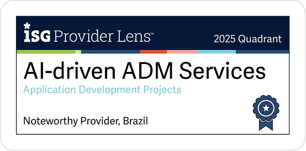 Premiação ISG Provider Lens AI Driven Adm Services